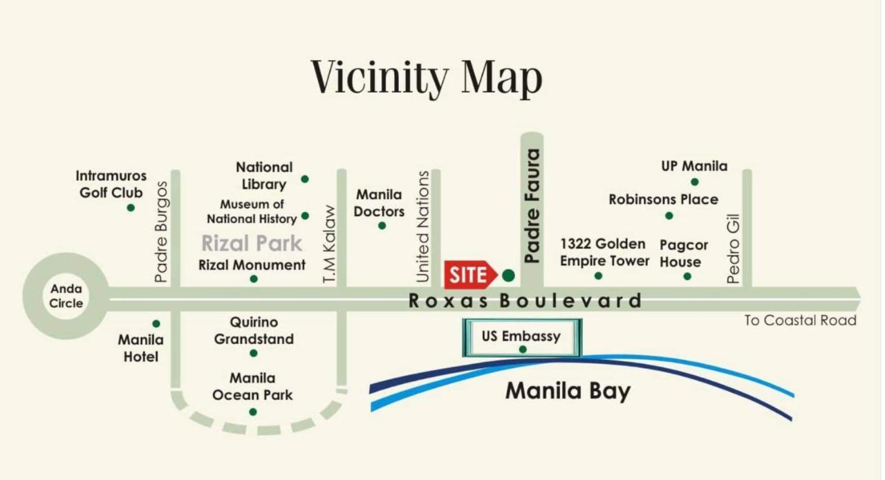 Grand Riviera Suites Comfy Condo Near Us Embassy Manila Bay Roxas Blvd Ermita Manila Exterior foto